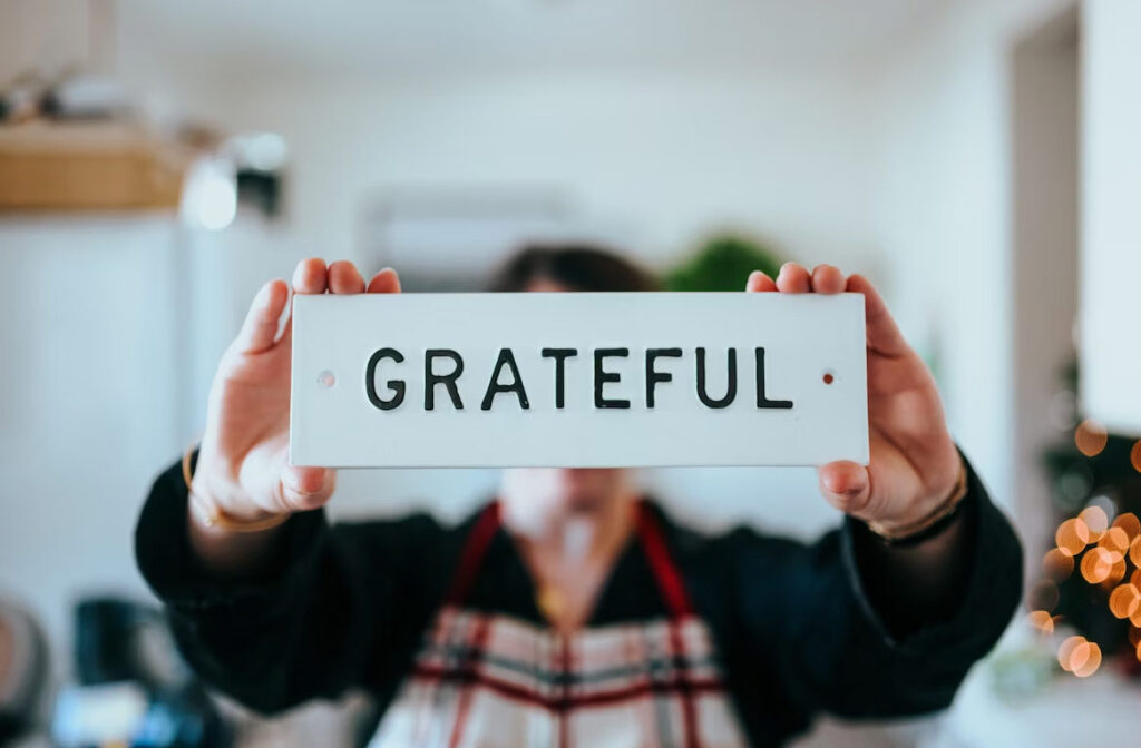 Learning to be Grateful