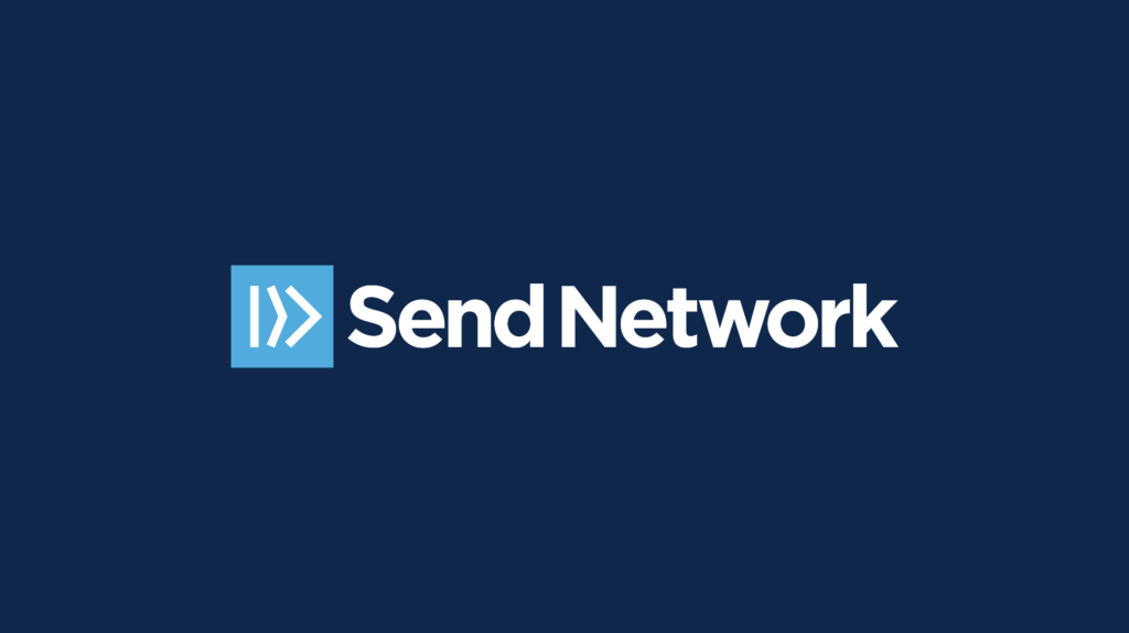 Send Network PowerPoint Template