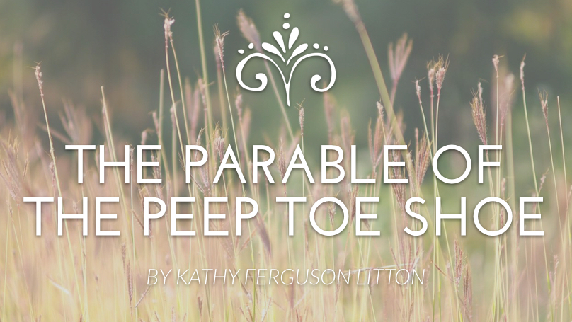 The Parable of the Peep Toe Shoe