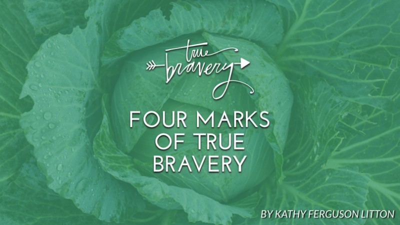 Four marks of true bravery