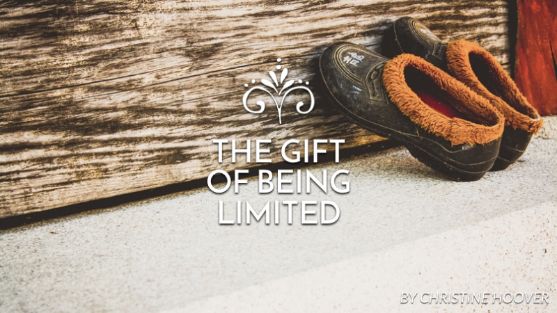The gift of being limited