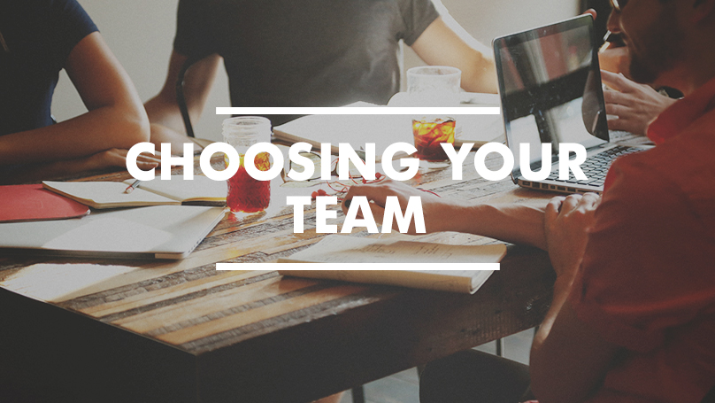 Choosing your church planting team