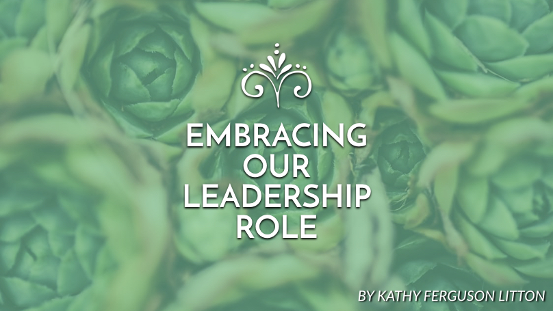 Embracing our leadership role