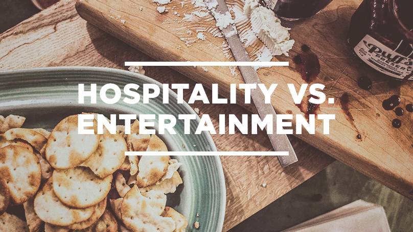 Hospitality vs. Entertainment