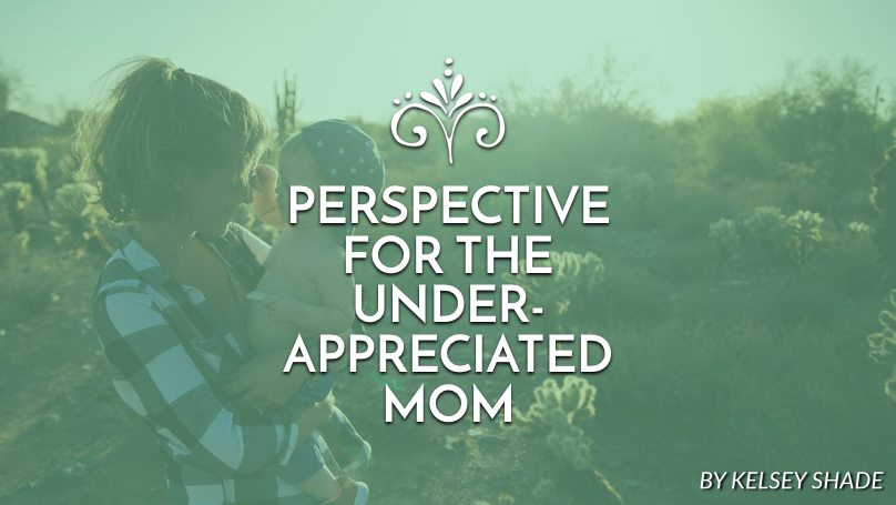 Perspective for the under-appreciated mom