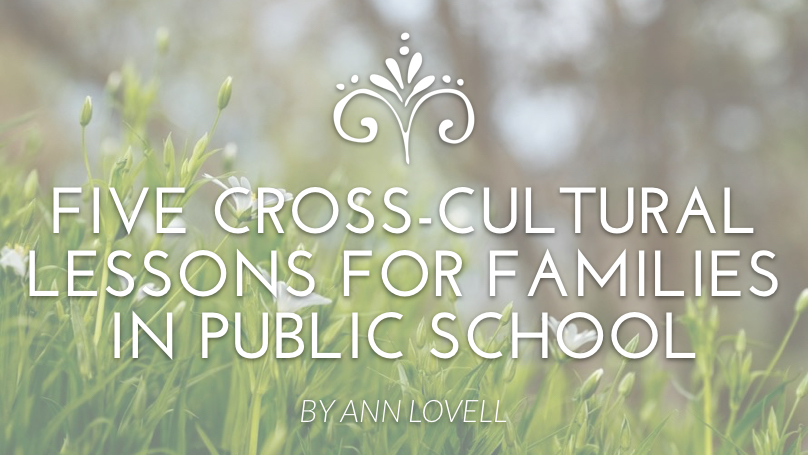 Five cross-cultural lessons for families in public school