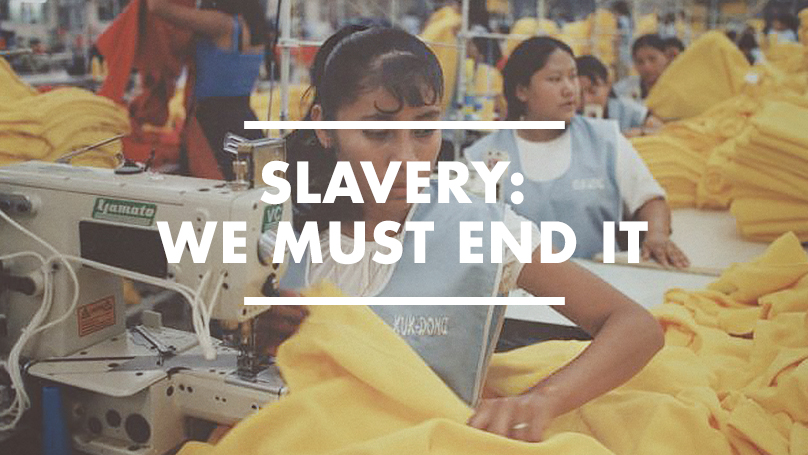 Do Christians have a role in addressing slavery?