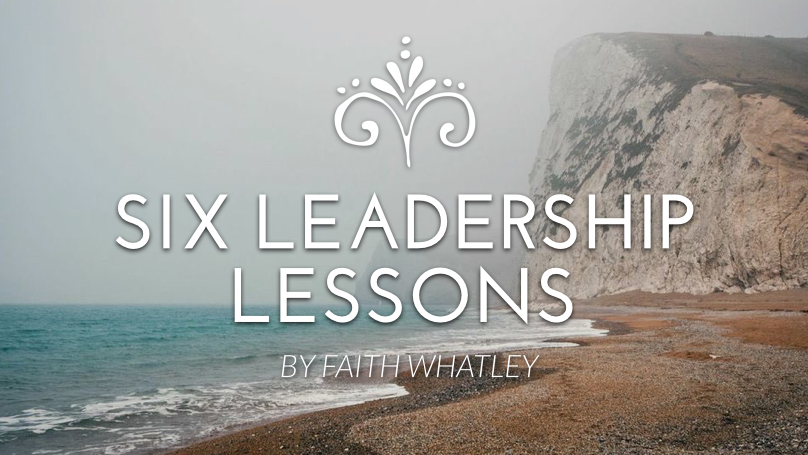 Six leadership lessons