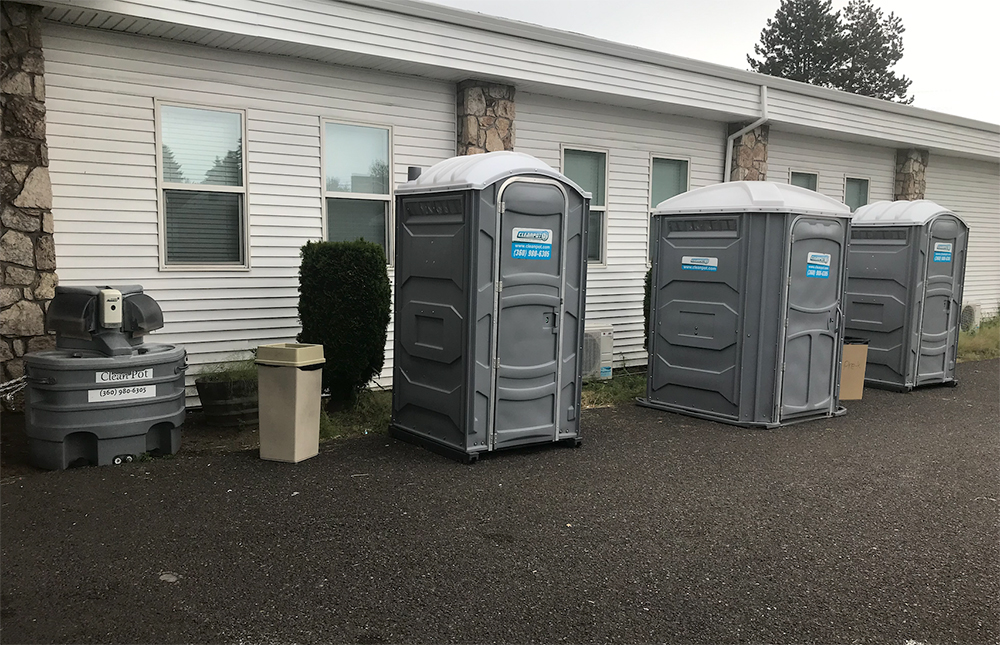 Portland church serves as port-a-potty pitstop for homeless people