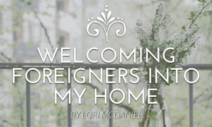 welcoming foreigners