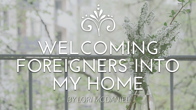 welcoming foreigners