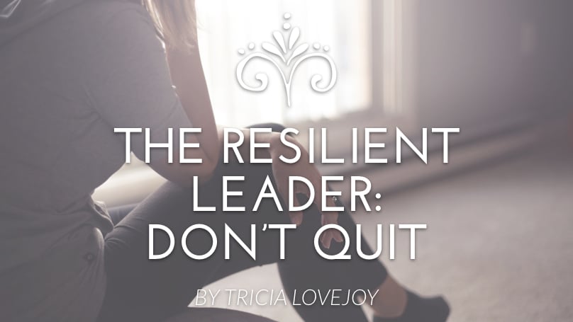 the resilient leader