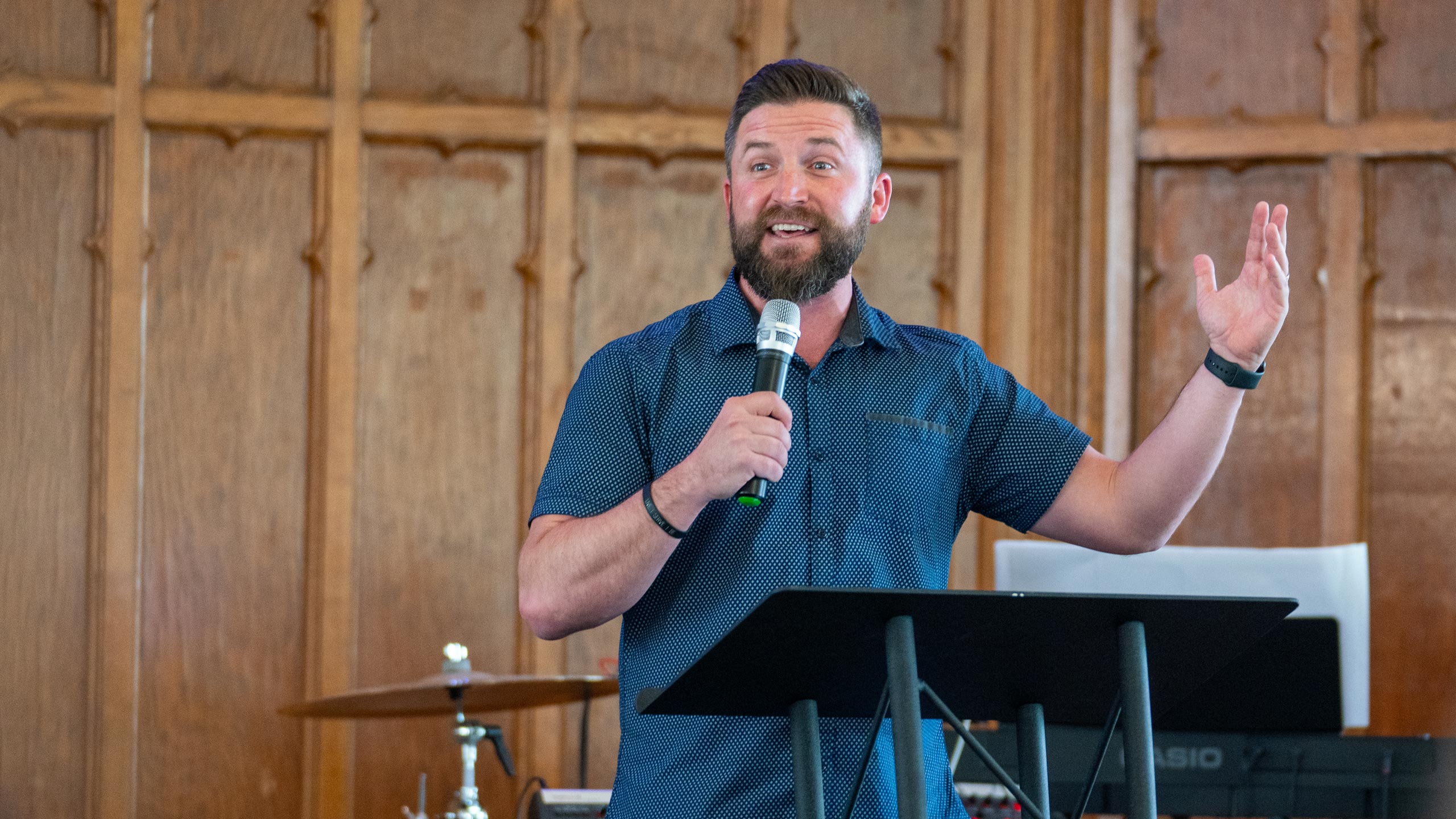 wilton-preaching