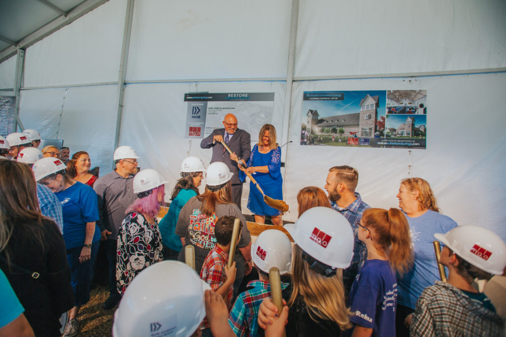 Sutherland Springs groundbreaking starts with prayer