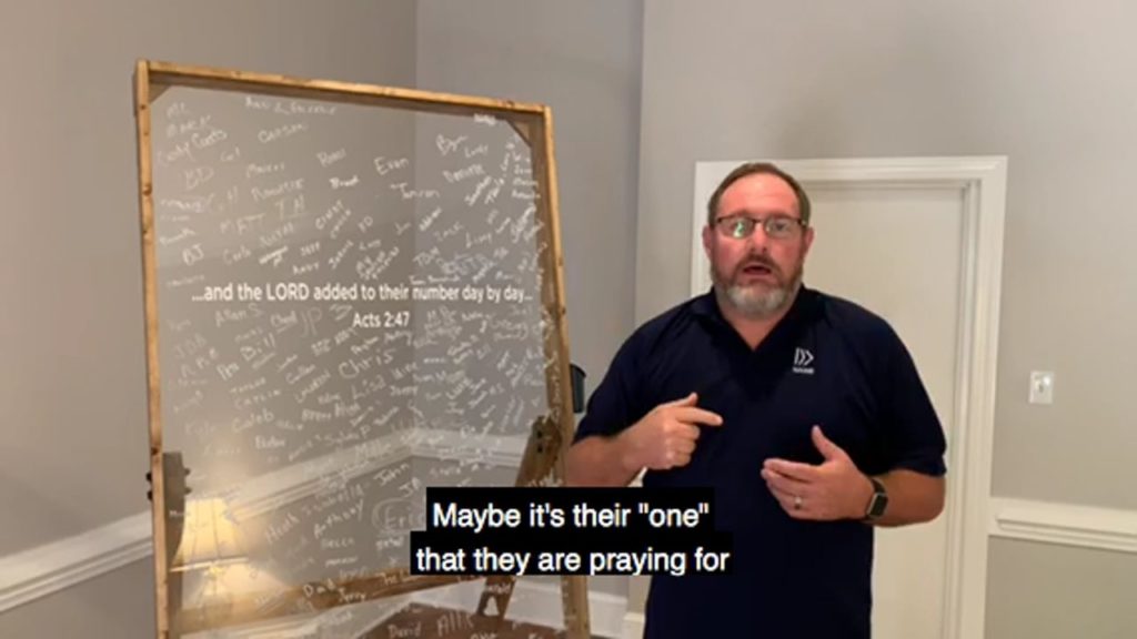 Marty Jacumin: Using Displays to Encourage Prayer for the Lost