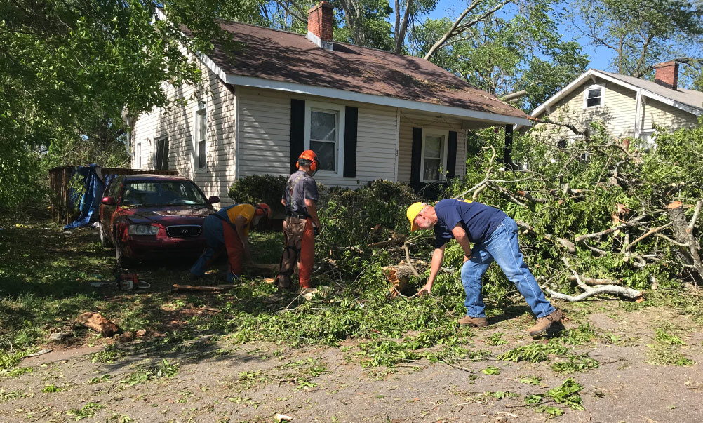 Southern Baptists respond to outbreak of Easter tornadoes