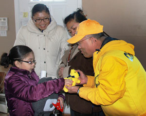 Turning tears to joy for Sandy survivors