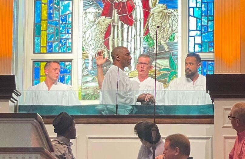FBC Henderson Baptism
