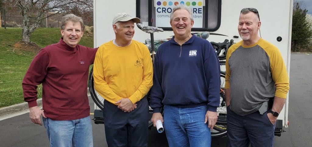 Cyclist uses cross country trek to spotlight Annie Offering