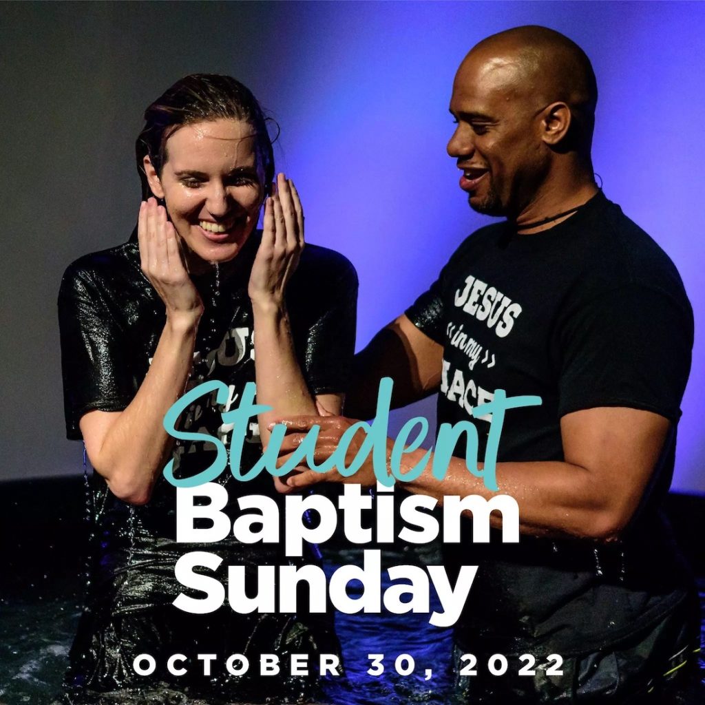 Southern Baptists anticipate Student Baptism Sunday