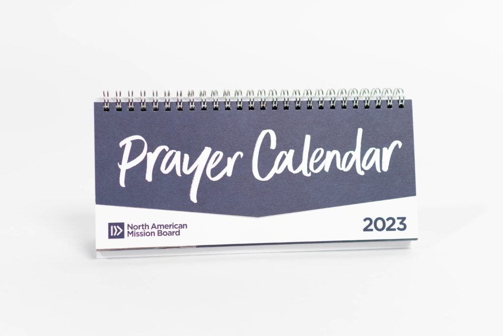 2023 Missionary Prayer Calendar