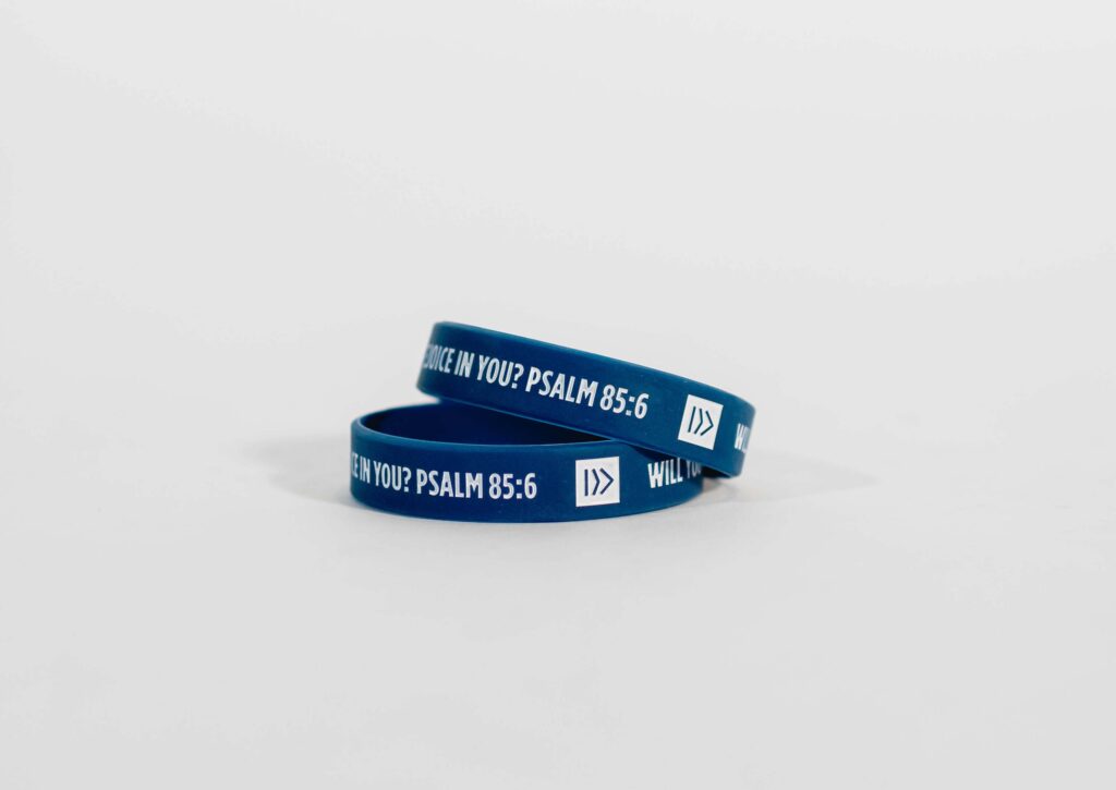 Psalm 85:6 Wristband