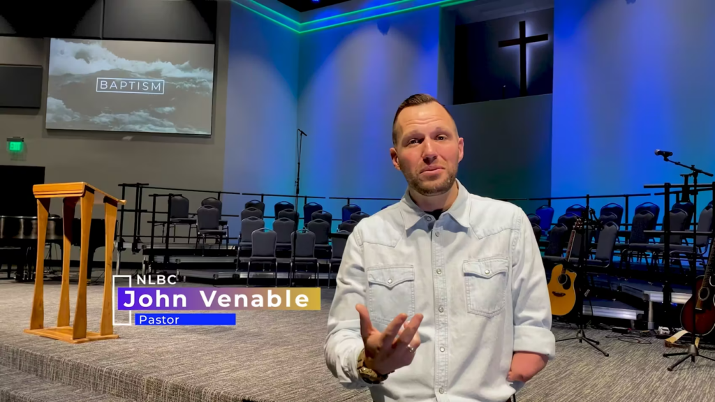 John Venable: Celebrating Baptism