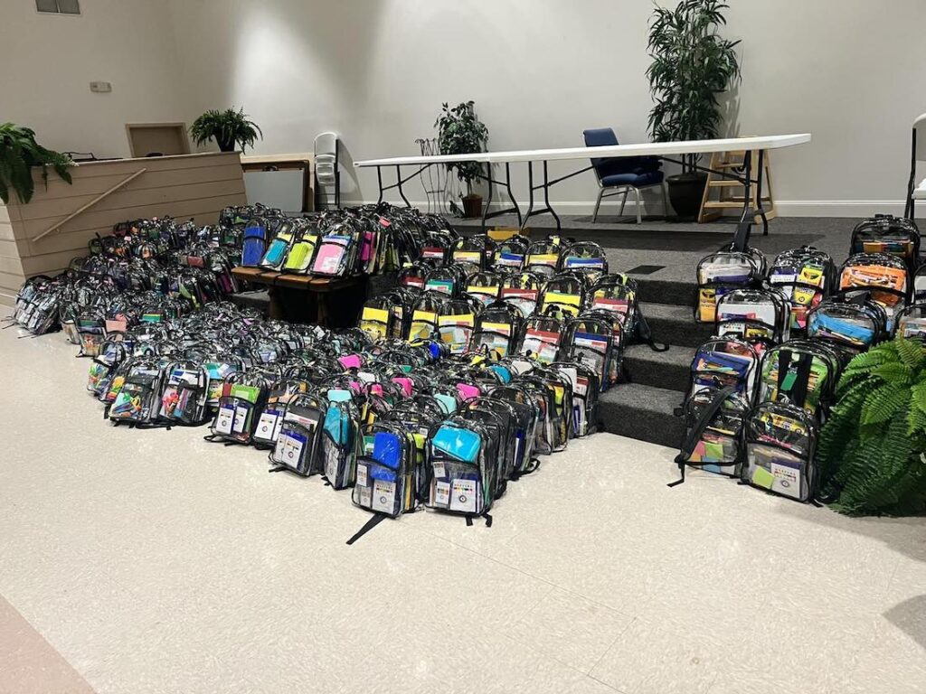Send Relief backpacks help churches in community partnerships