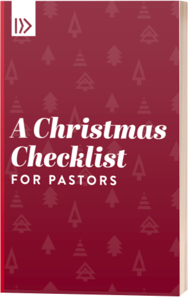 A Christmas Checklist for Pastors