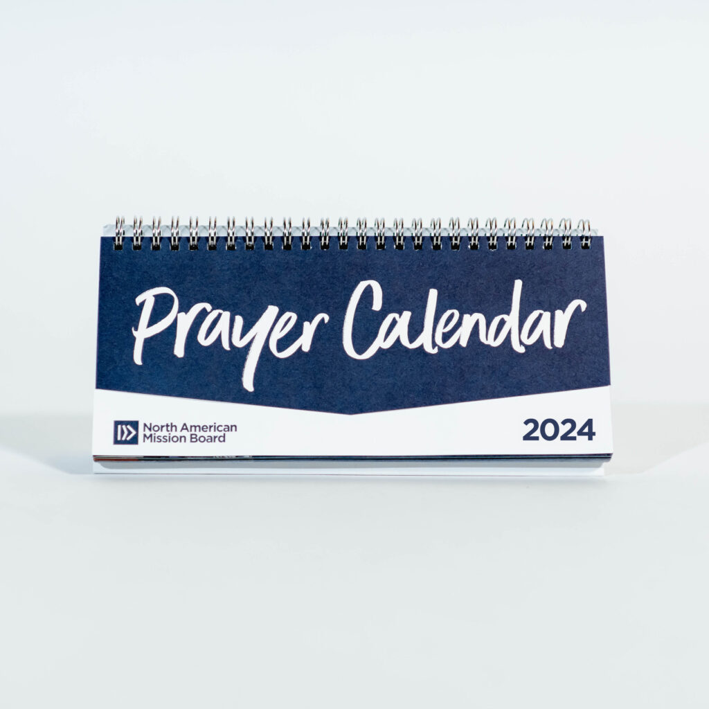 2024 Missionary Prayer Calendar