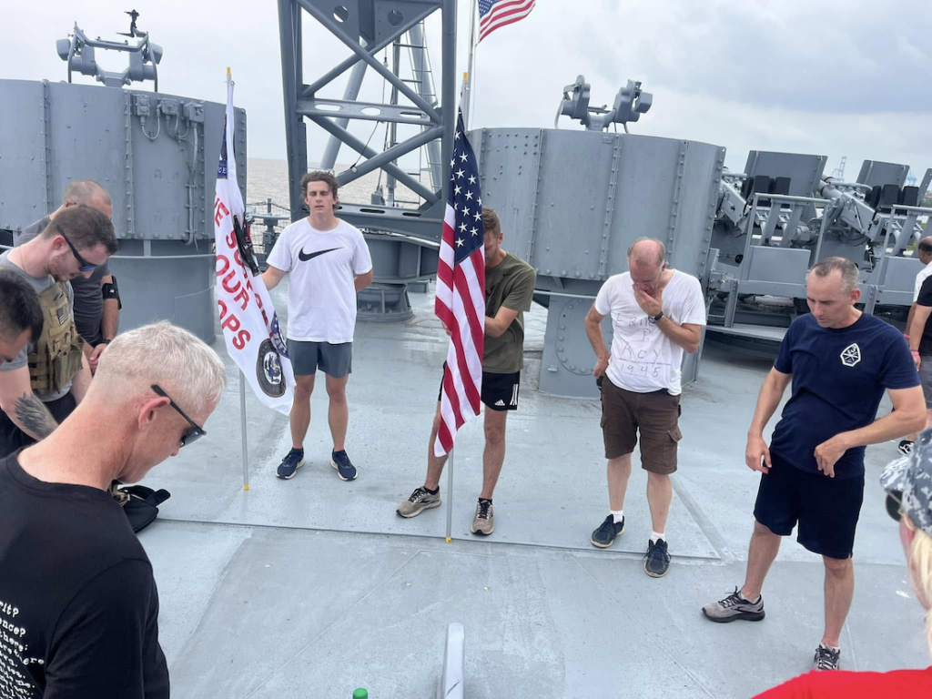 Memorial Day Flag Relay brings healing, encouragement and Gospel connections