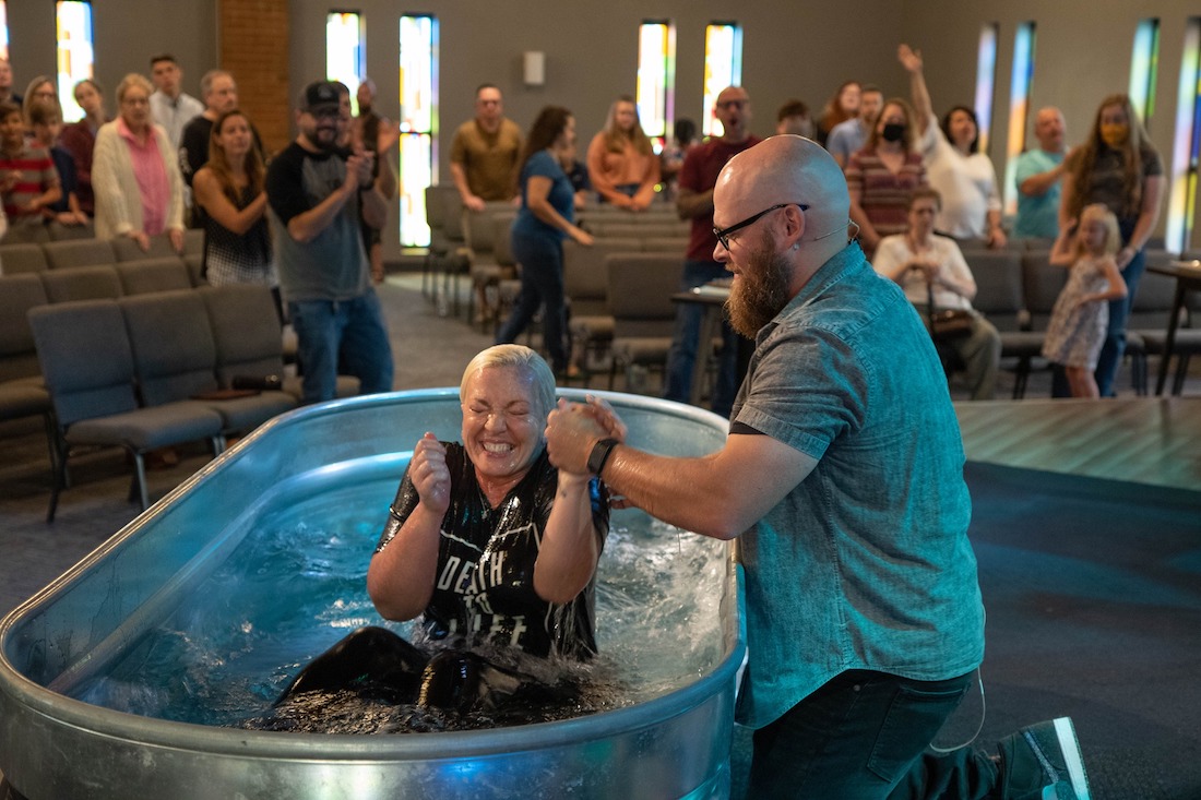 Noah Baptizing