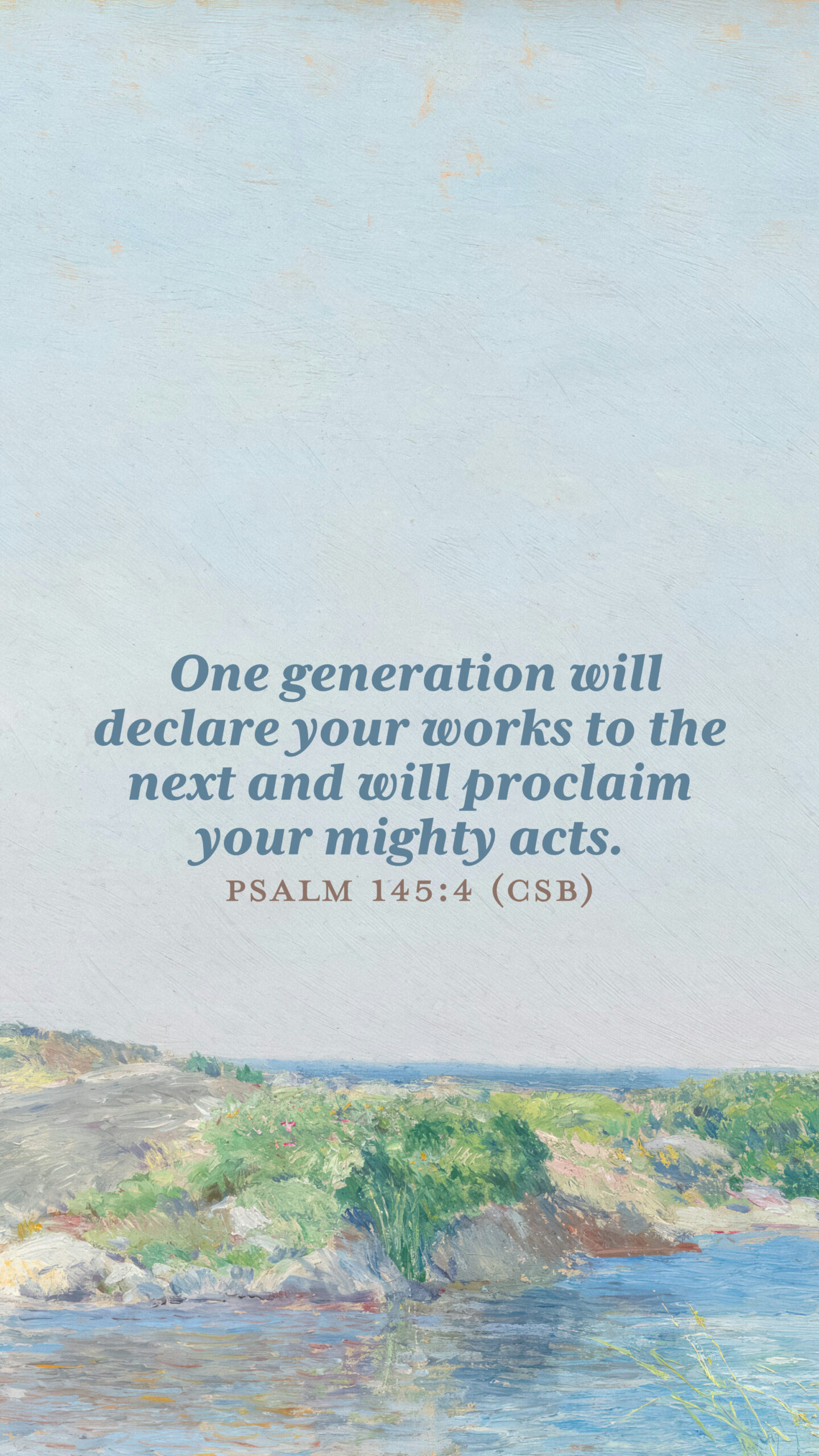 2602 E Womens scripture screensaver Psalm145 4