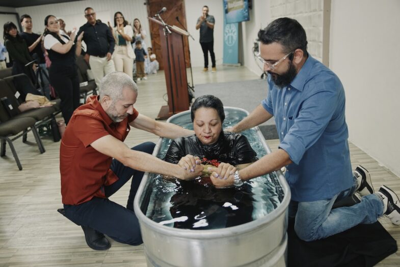 Ortiz baptism